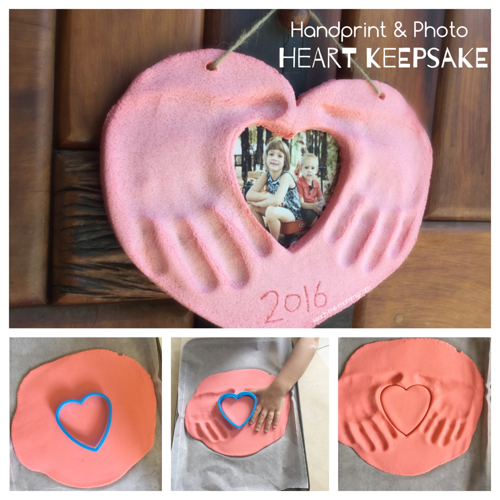 DIY SALT DOUGH HANDPRINT ORNAMENT - Mommy Moment