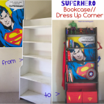 superhero bookcase