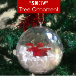 snow ornament