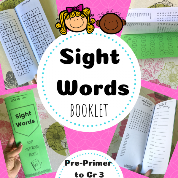 sight words booklet
