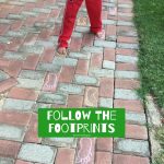 Follow the footprints