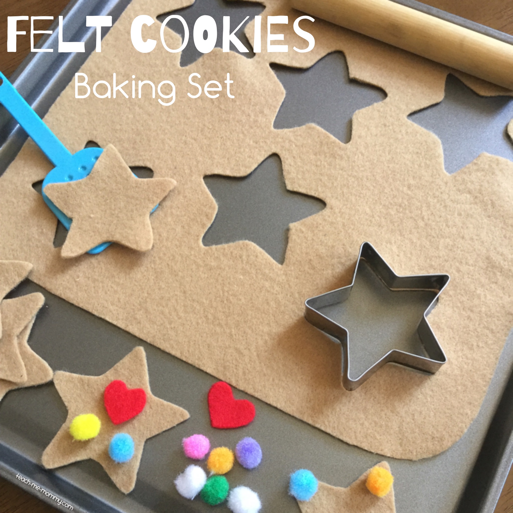 Felt Cookies Baking Set - Teach Me Mommy