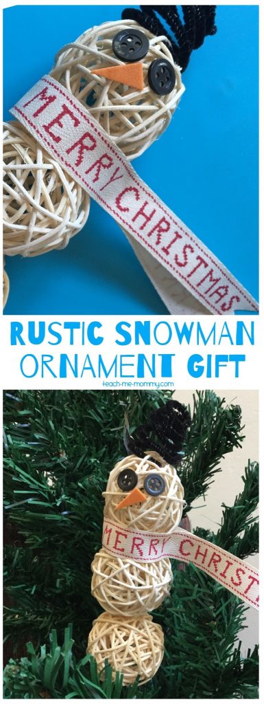 Snowman ornament