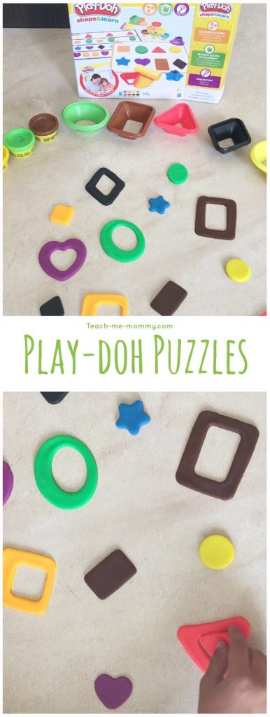Play-doh puzzles