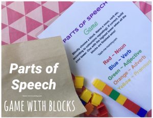 Parts of Speech Game