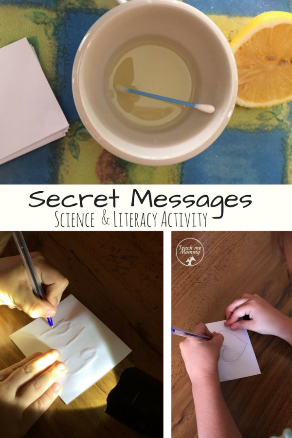 Secret Messages activity