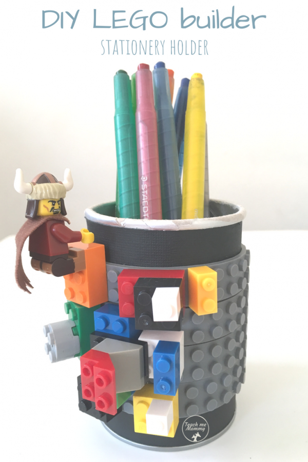 Lego stationery holder