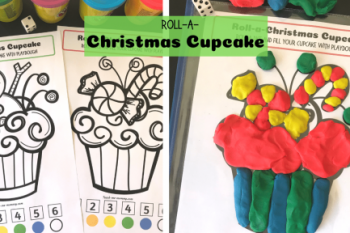 Roll-a-Christmas Cupcake