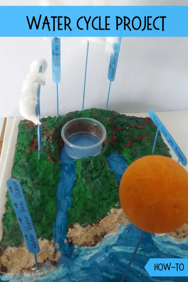 Water Cycle project pin
