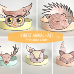 Forest animals hats fb