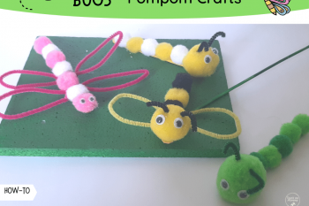 Bugs Pompom crafts fb