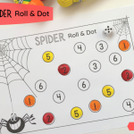 Spider numbers activity roll fb
