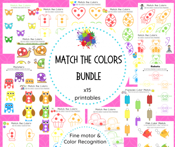 Match the Colors TpT (Facebook Post)