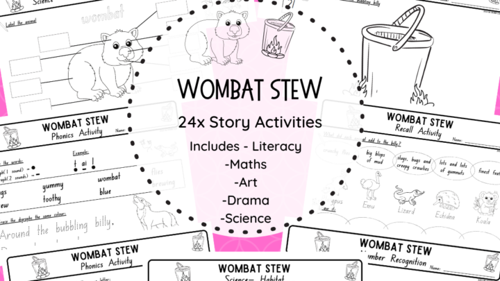 Wombat Stew Story Activities