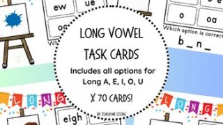 Image for Long Vowel Task Cards