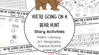 Image for We're Going on a Bear Hunt Story Activities