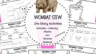 Image for Wombat Stew Story Activities