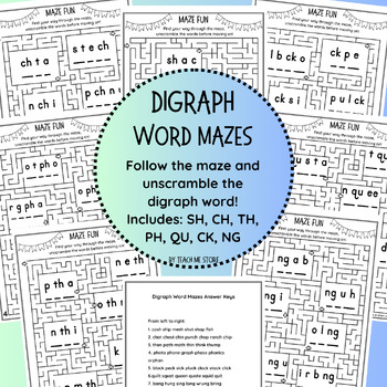 Image for Digraph Word Mazes