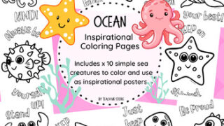 Image for Ocean Inspirational Coloring