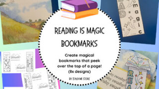 Image for Reading is Magic Bookmarks