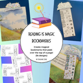 Image for Reading is Magic Bookmarks
