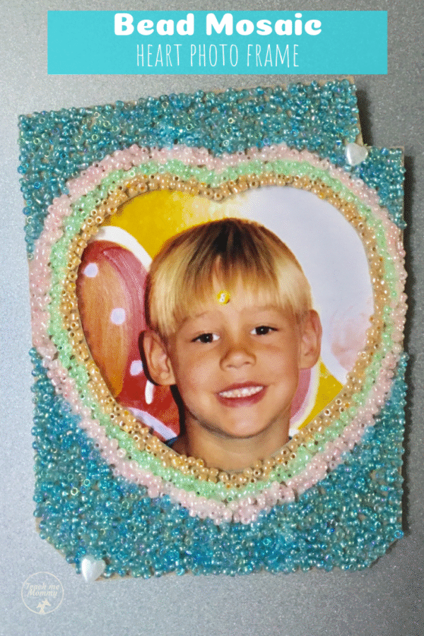 Bead Mosaic pin