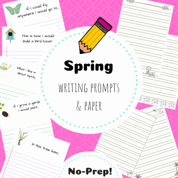 Spring writing TpT