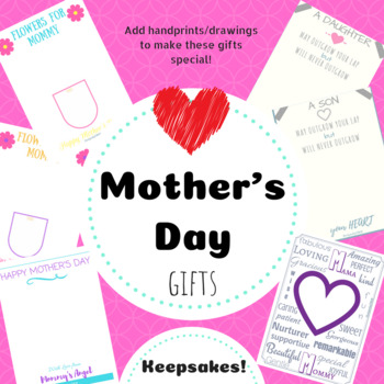 Image for Mother's Day Keepsake Gifts