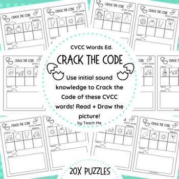 Image for Crack the Code CVCC Words Ed.