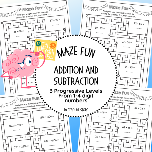 Add/Sub Mazes