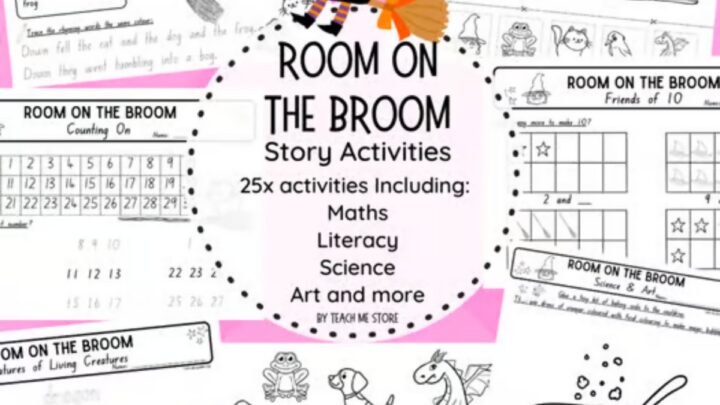 Image for Room on the Broom Story Activities