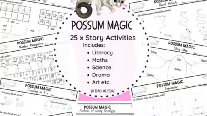Image for Possum Magic Story Activities