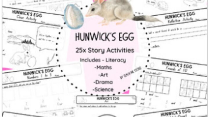 Image for Hunwick's Egg Story Activities