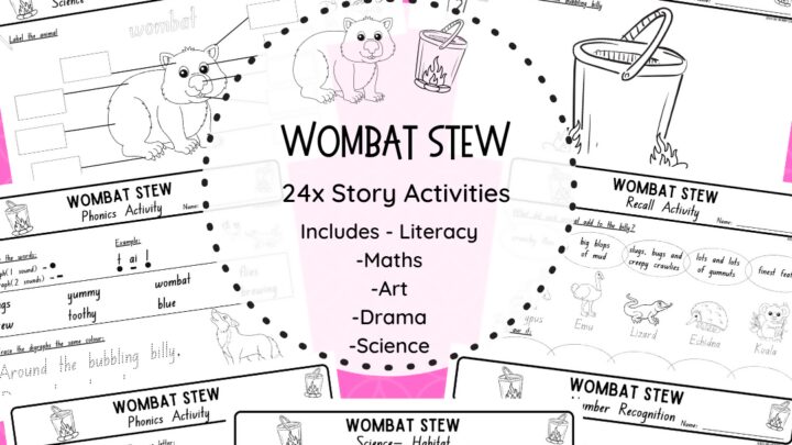 Image for Wombat Stew Story Activities