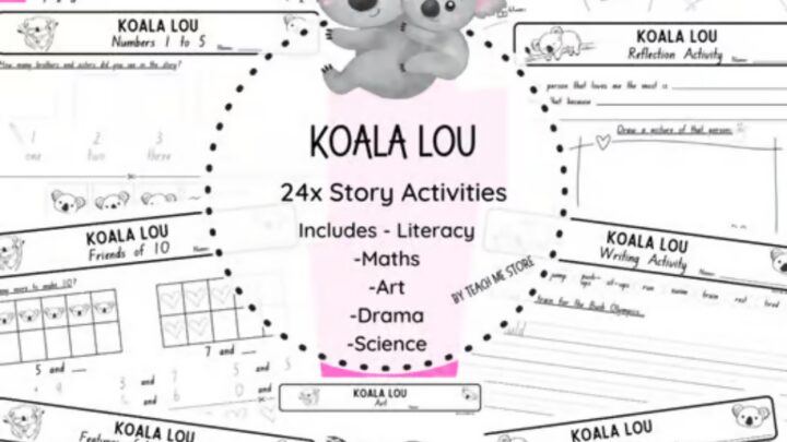 Image for Koala Lou Story Activities